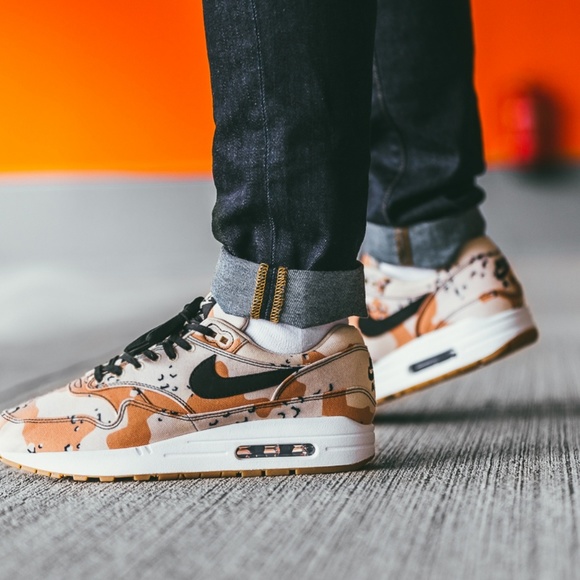 Nike Other - Nike Air Max 1 Premium Camo 875844-204 Running 12